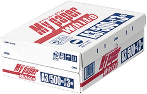 マイペーパーホワイト　Ａ３　１箱（５００枚入×３）