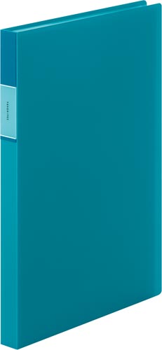 ＦＶ　クリアーファイル（透明）４０Ｐ青