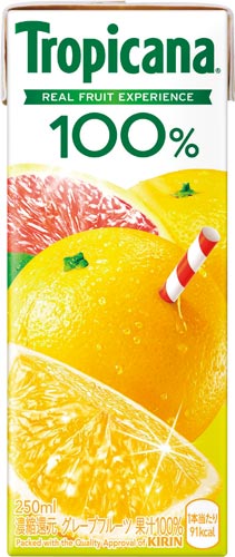 トロピカーナ　グレープＦ　２５０ｍｌ　２４本×２※