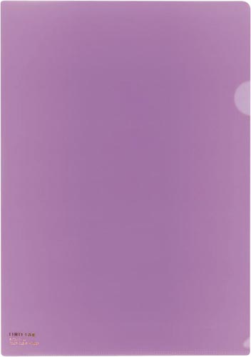 カラークリヤーホルダーＰＰ　Ａ４　藤５枚入