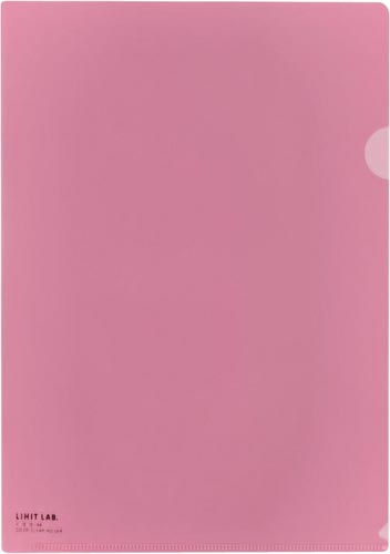 クリヤーホルダーＡ４　クリスタルピンク×５０