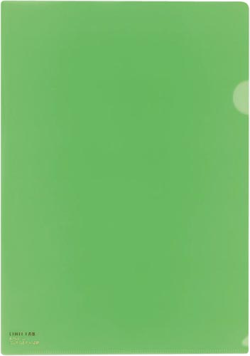 カラークリヤーホルダーＰＰ　Ａ４　黄緑５枚入