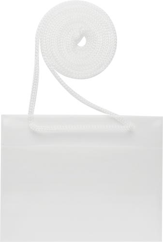 イベント吊下げ名札　名刺サイズ　薄型　１００個