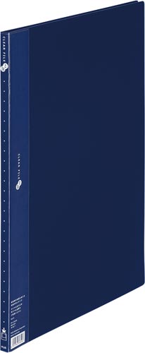 クリアーＦスーパーエコノミーＡ３縦　２０Ｐ紺１０冊