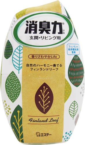 お部屋の消臭力　フィンランドリーフ×３