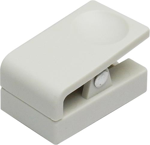 プラマグネットクリップ　白　１０個入