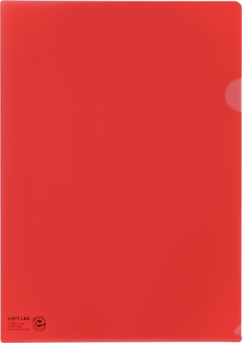 クリヤーホルダーＡ４　アカ×５