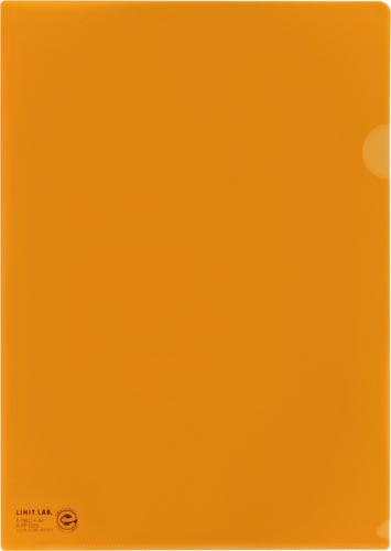 クリヤーホルダーＡ４　ダイダイ×５