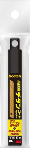 スコッチ　チタンコートカッタープロ替刃Ｓ　１０枚入