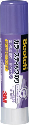 スコッチ（Ｒ）カラースティックのり　小　８ｇ×２０
