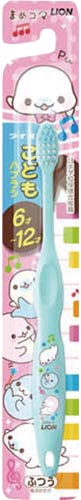 ライオンこどもハブラシ６－１２才用まめゴマ