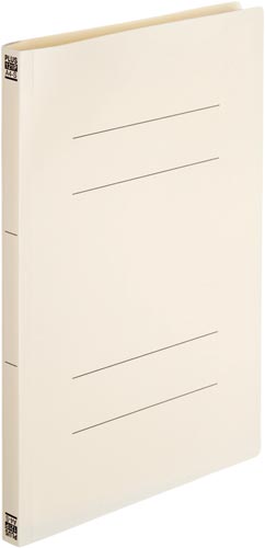 ＰＰフラットファイル　Ａ４縦　アイボリー　１冊