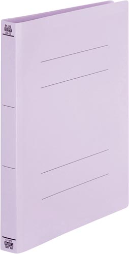 ＰＰフラットファイルＡ４縦厚とじバイオレット　１冊