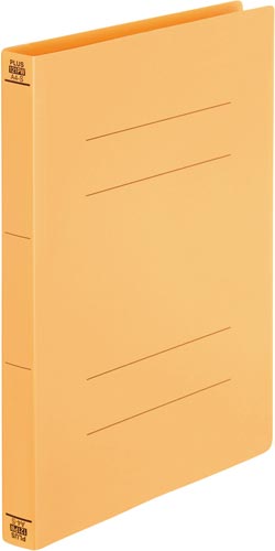 ＰＰフラットファイル　Ａ４縦　厚とじイエロー１０冊