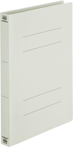 ＰＰフラットファイル　Ａ４縦　厚とじグレー　１０冊