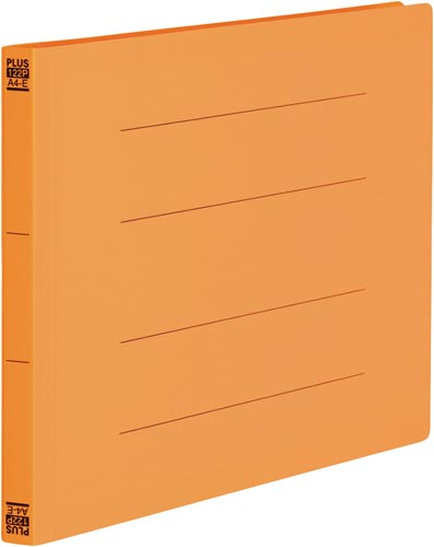 ＰＰフラットファイル　Ａ４横　オレンジ　１０冊