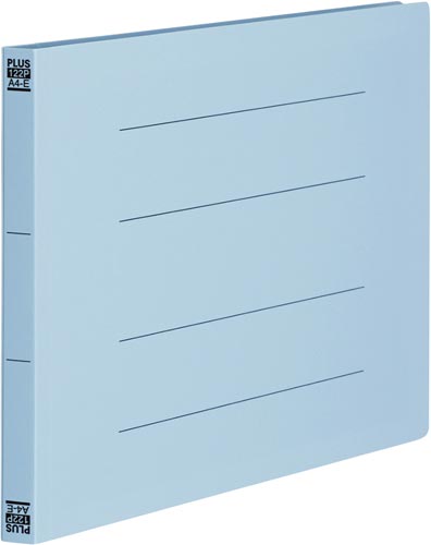 ＰＰフラットファイル　Ａ４横　ロイヤルブルー　１冊