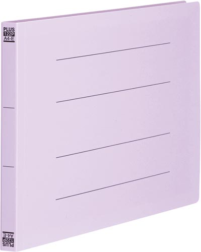 ＰＰフラットファイル　Ａ４横　バイオレット　１冊