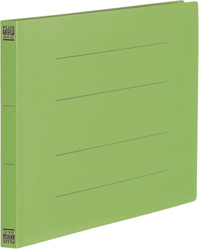 ＰＰフラットファイル　Ａ４横　リーフグリーン　１冊