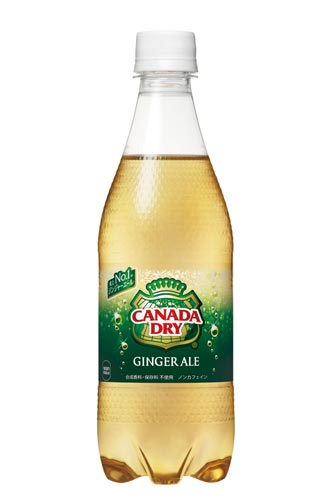 カナダドライ　ジンジャーエール　５００ｍｌ　２４本※