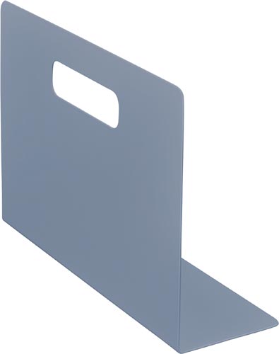 スタぴとブックエンドＬ型Ａ４ぴったり横型灰２枚×４