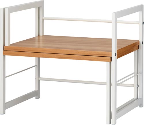 Ｋａｔａｚｕｋスライド足元収納４００－７３０薄茶