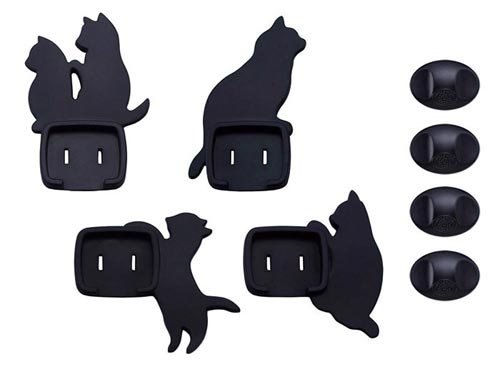 ねこのコンセントカバー　４個組