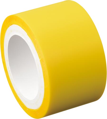 メモックロールテープ詰替フィルム　２５ｍｍ幅黄