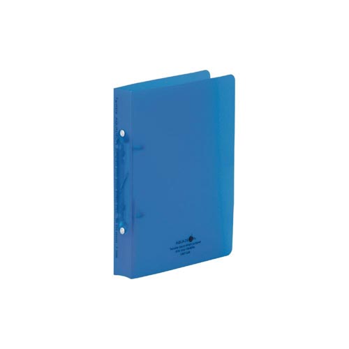 ＡＱＵＡＤＲＯＰｓ　リングファイルＡ５　青　３冊