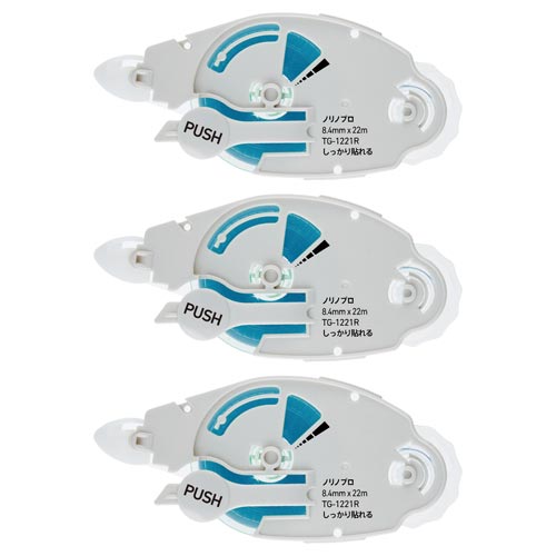 ノリノプロ　しっかり貼れる　詰替用カートリッジ３Ｐ