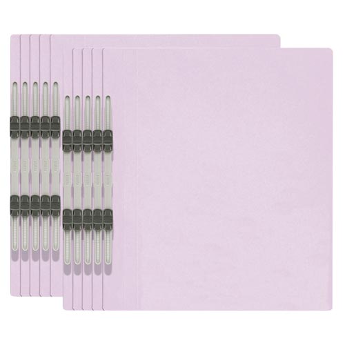 エコノミーフラットファイルＡ４縦バイオレット１０冊