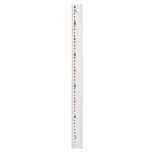 アルミ定規　アル助ホワイト　４５ｃｍ