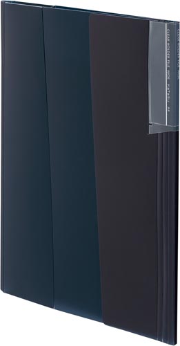 クリヤーホルダーファイルカタスワイド黒×５