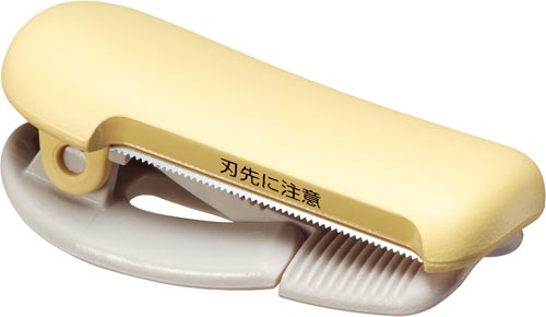 カルカットクリップ２０－２５ｍｍ用パステルイエロー