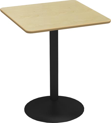 カフェテーブル　スチール脚　角天板　ＮＡ