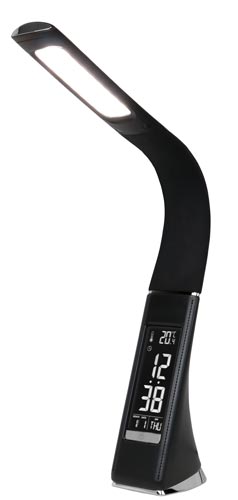 デジタル表示付き　ＬＥＤスタンドライト　ブラック