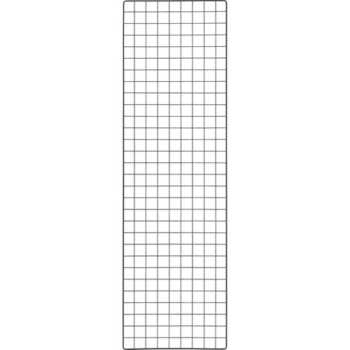 棚用ディスプレイネット金具付４５０Ｘ１５００黒