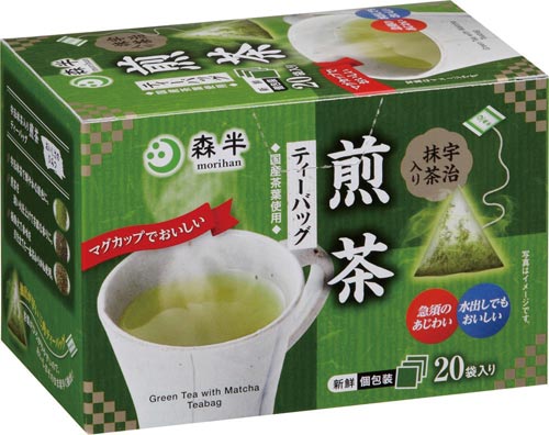 森半宇治抹茶入り煎茶１．８ｇ×２０Ｐ×４※