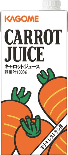 ホテルレストランキャロットジュース１Ｌ　６本※