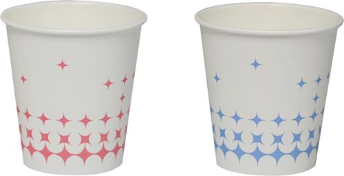 うがい用紙コップ　３オンス　１００個入　イロコミ