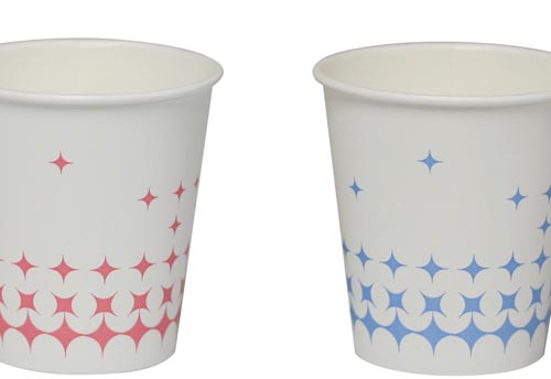 うがい用紙コップ　５オンス　１００個入　イロコミ