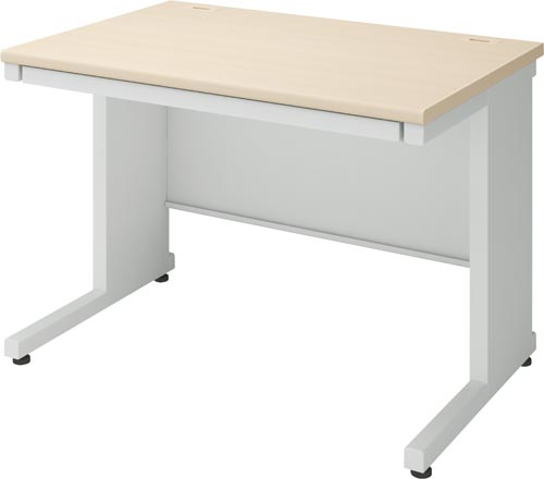 インベント平机奥行７００幅１０００ナチュラル脚ＷＨ