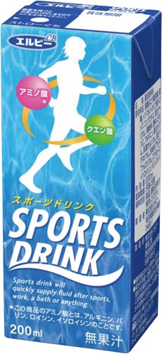 スポーツドリンク　紙パック　２００ｍｌ　２４本※