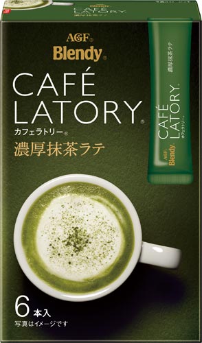 ブレンディカフェラトリー濃厚抹茶ラテ６本×４※