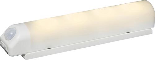 乾電池式ＬＥＤセンサーライト　ウォールタイプ電球色