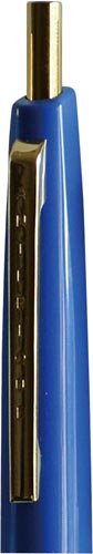 油性ボールペン上軸　ドナウブルー
