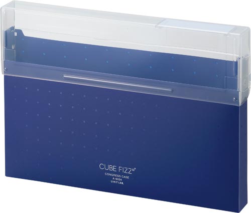 コングレスケース　厚型　ネイビー　６セット