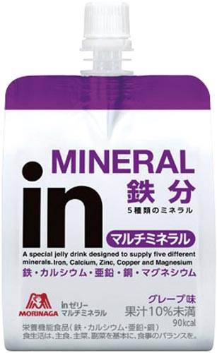 ｉｎゼリー　マルチミネラル　６個入※
