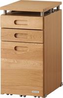 ビーノ　３段引出しスリムワゴン　ＮＳ色