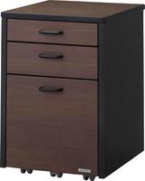 ルトラ　３段引出しワゴン　ＢＧＤＷ色